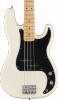Fender Standard Precision Bass Maple Fingerboard Black Pickguard Olympic White